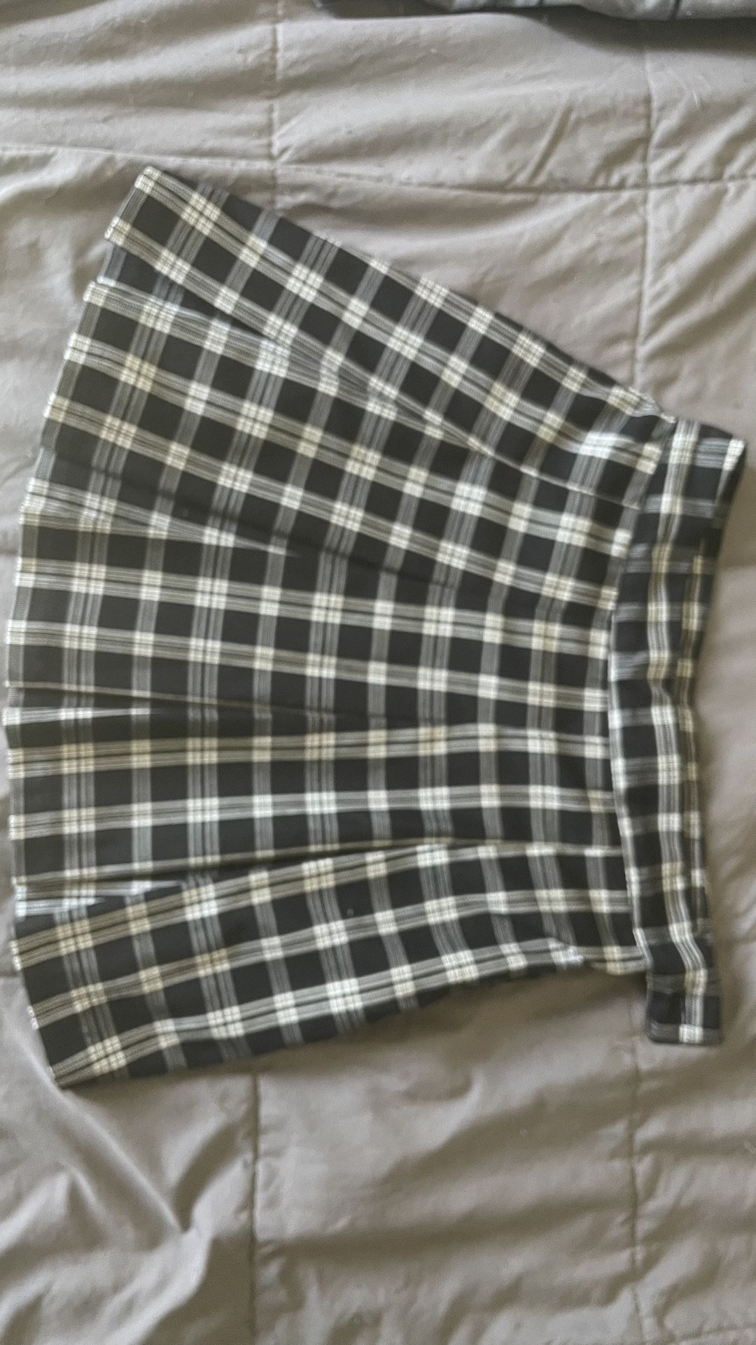 H&M Size 0 Plaid Skirt