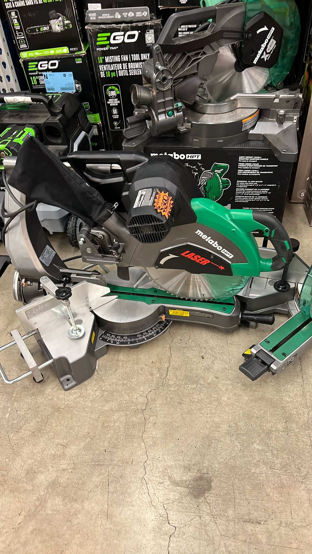 Metabo 12” Sliding Saw