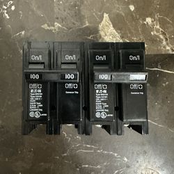Circuit Breaker For Sale 2 pole 100 amp eaton breaker