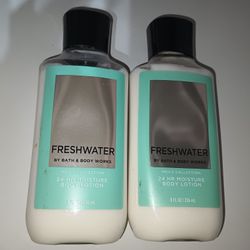 Men's Bath & Body Work's Fresh Water Lotion 
