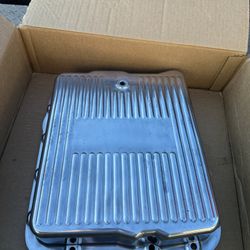 700r4 Polished Trans Pan Cover 