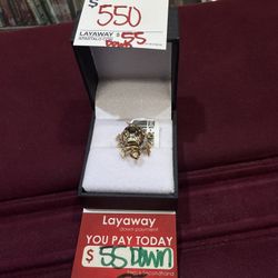 14k Turtle Ring ( It Moves ) 