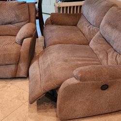 Free Couch Recliner And Chair.  ***update Pending Pickup