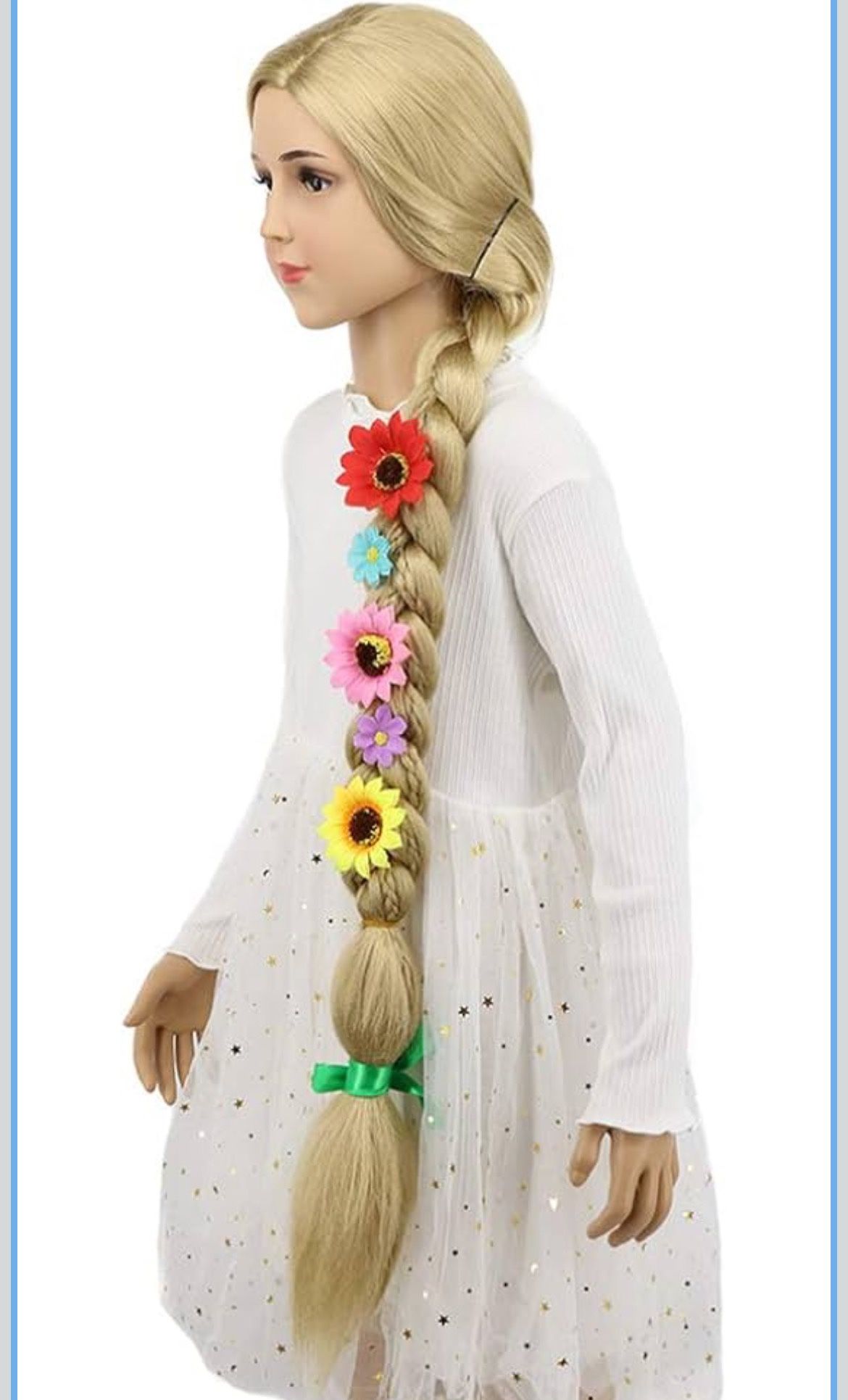 Tangled Kids Wig