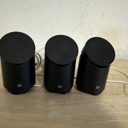 Lot of 3 YI Dome U Camera Pros