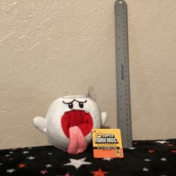 New Super Mario Bros Boo Japan Plush 5” With Suction
