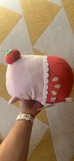 Squishmallow Strawberry Plush Toy