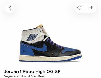 Jordan 1 union royal blue La exclusive