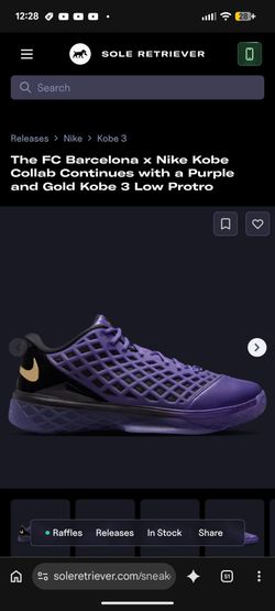 Nike Kobe 3 Low Protro FC Barcelona