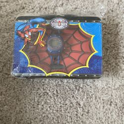 Spiderman Lunchbox With Watch Sealed. Made By Marvel.