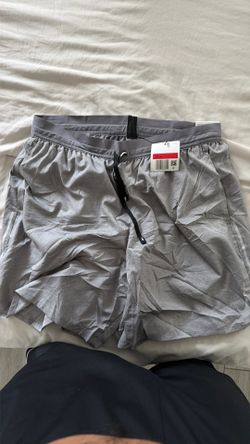 Grey Nike running shorts Large