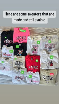 Disneyland, Hello kitty , Spider-Man & More Sweaters
