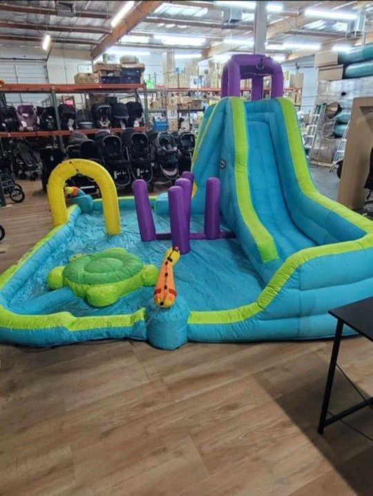 Little Tikes Obstacle Course Waterslide