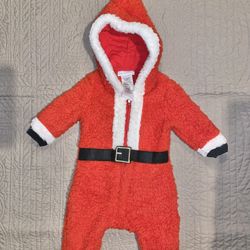 Pottery Barn Santa Costume Baby / Santa Christmas Onesie