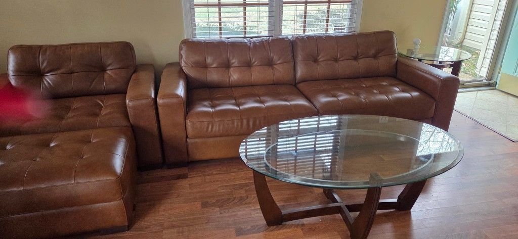 Leather Sofa