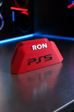 Custom Playstation 5 Stand With Name