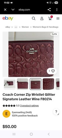Bolso pequeño para tarjetas y monedero esta limpio casi nuevo original  coach