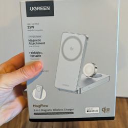 Ugreen MagFlow 3-in-1 Charger For Apple (Unopened)