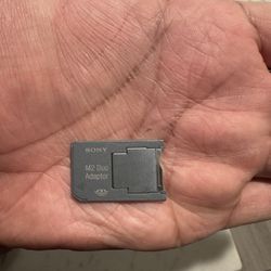 Sony M2 Duo Adaptor