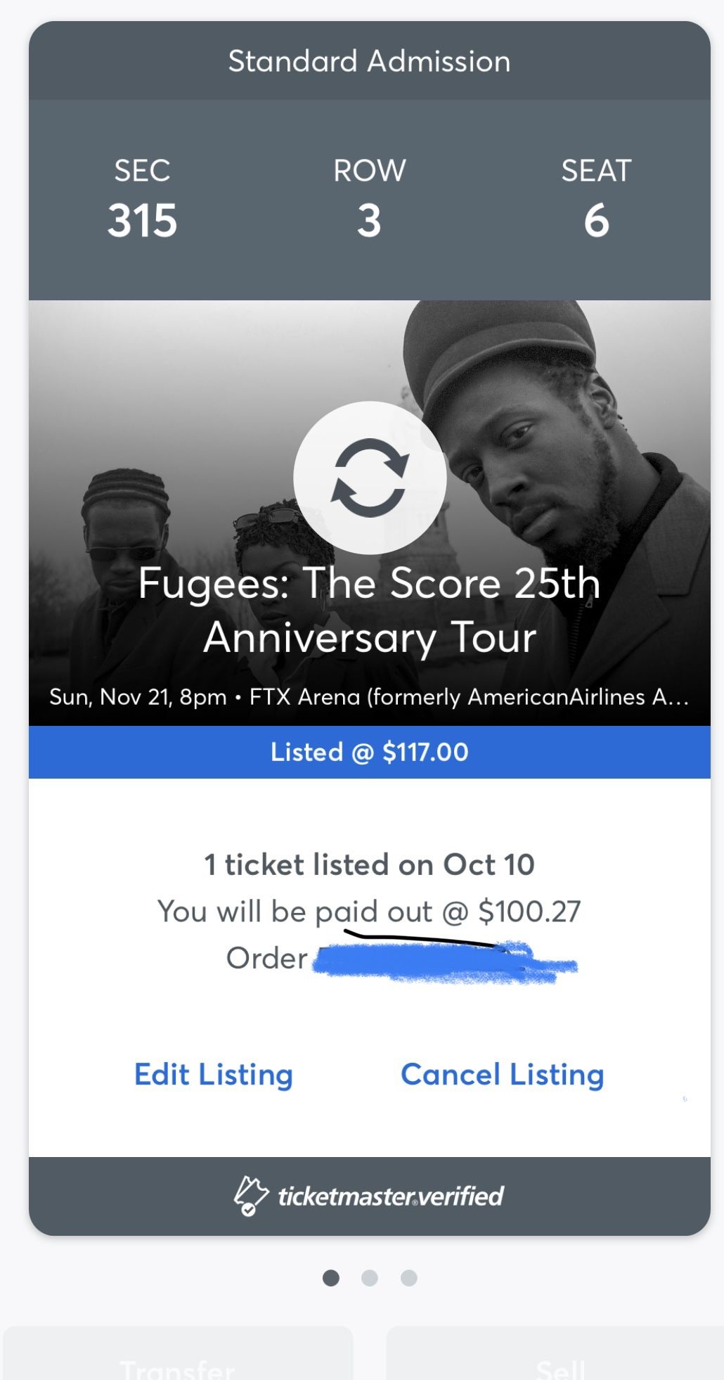 The Fugees Tickets!