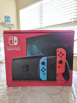 Nintendo Switch Neon Red Blue (NEW)(SEALED)