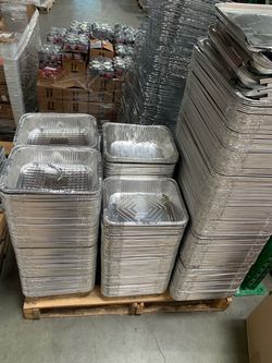 Bulk Lot Disposable Aluminum Foil Pans