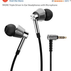 1MORE Triple Driver in-Ear Headphones with Microphone