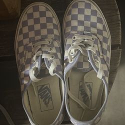 Vans Purple Checkered 