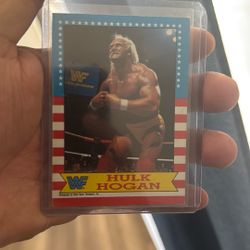 Hulk Hogan Wrestling Card 