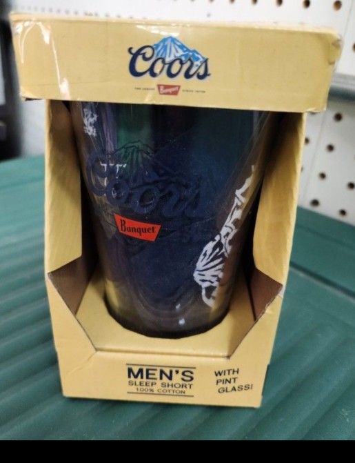 Beer Glass And Small Boxers