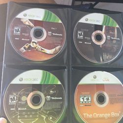 Xbox 360 game disks