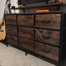 9-Drawer Dresser - Fabric Storage (Already Assembled)