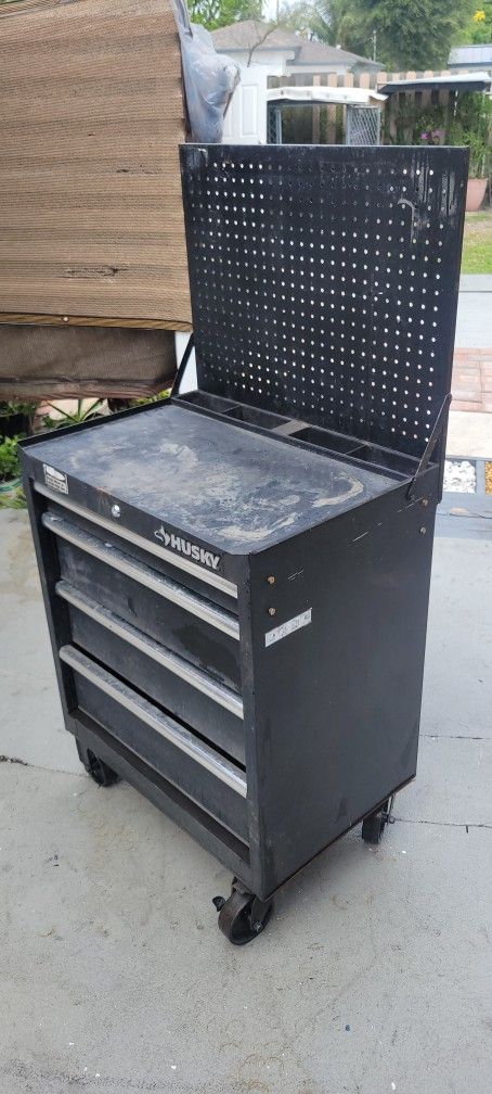 Husky 27-inch 4-Drawer Mobile Tool Storage