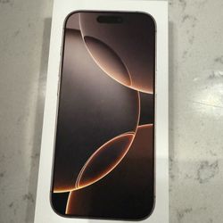 Apple iPhone 16 Pro, US Version, 128GB, Desert Titanium