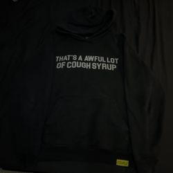 Awful Low Of Cough Syrup Hoodie Small