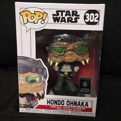 Funko Pop Star Wars Hondo Onaka 302