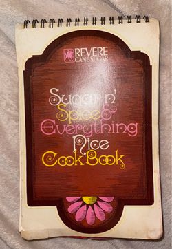 Sugar n’ spice & everything nice cookbook