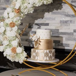 Gold Cake Stand