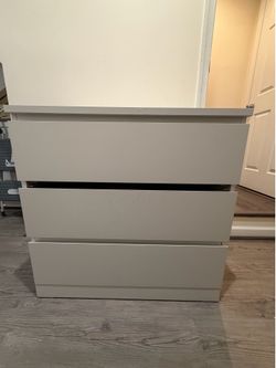 IKEA 3-Drawer Dresser – White