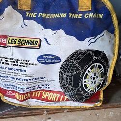 Snow wheel chain