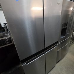 Whirlpool 4 Door Stainless Steel Refrigerator 