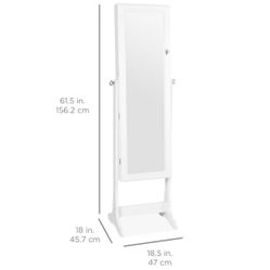 Standing Jewelry Mirror