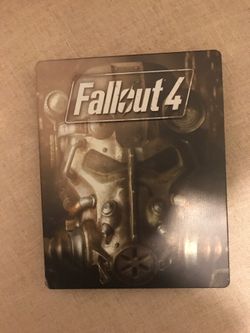 Fallout 4 with steelbook case PS4
