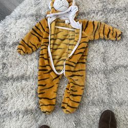 Kid Tiger Costume Onesie