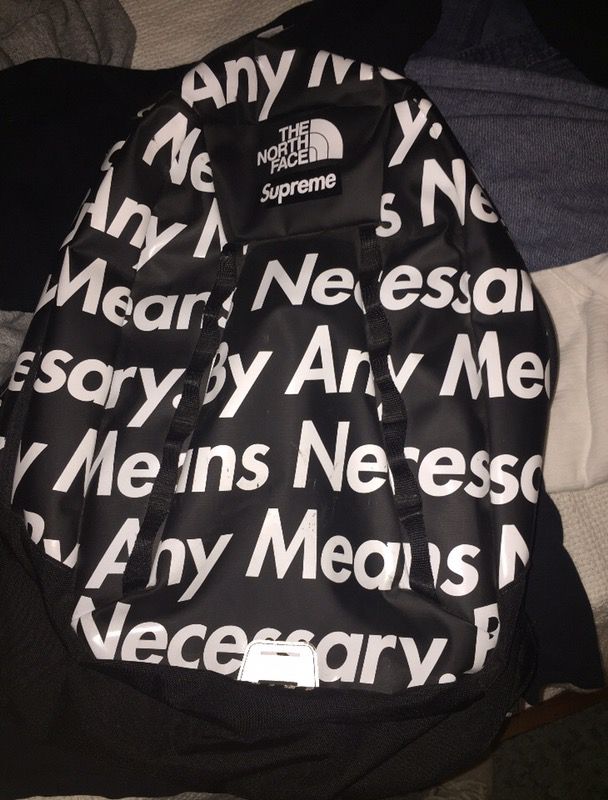 Supreme x The North Face By Any Means Necessary Back Pack