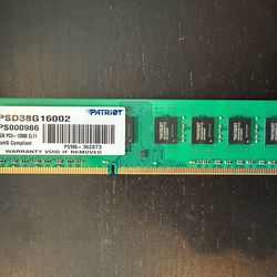 Lot of 12x 8GB DDR3 1600MHz PC3-12800 Desktop RAM Patriot PSD38G16002 Tested