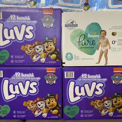 New Diapers And Wipes 