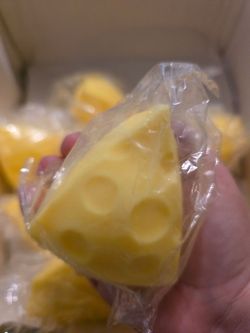 Filled slice cheese squishy.
