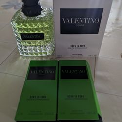 Valentino Born In Roma  Green Extravaganza  3.4 Large S Perfume New