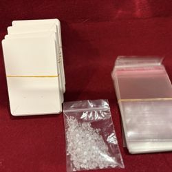 Earring Card Packaging Set, 100count, New